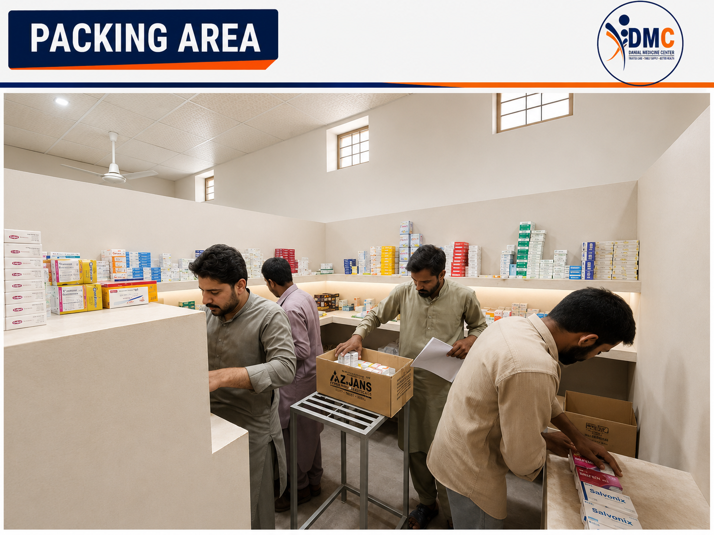 Packing Area