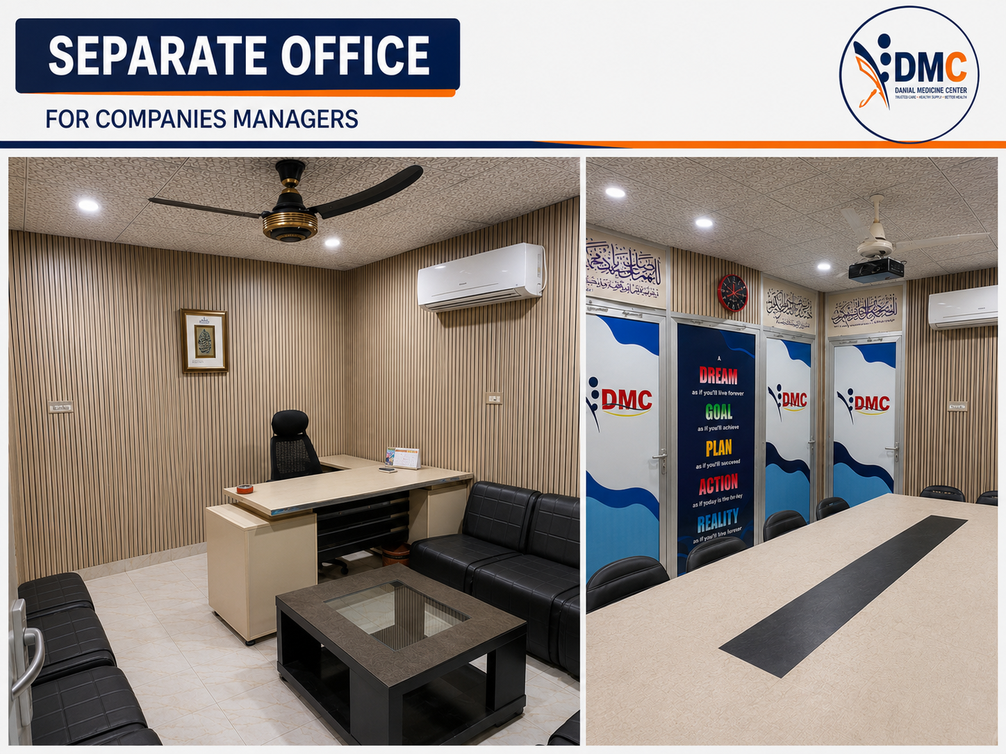 Separate Office for Company Managers